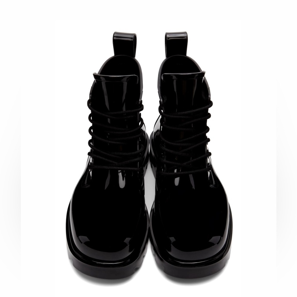 Bottega Veneta Black Stride Ankle Boots Size 40 - Picture 4 of 10